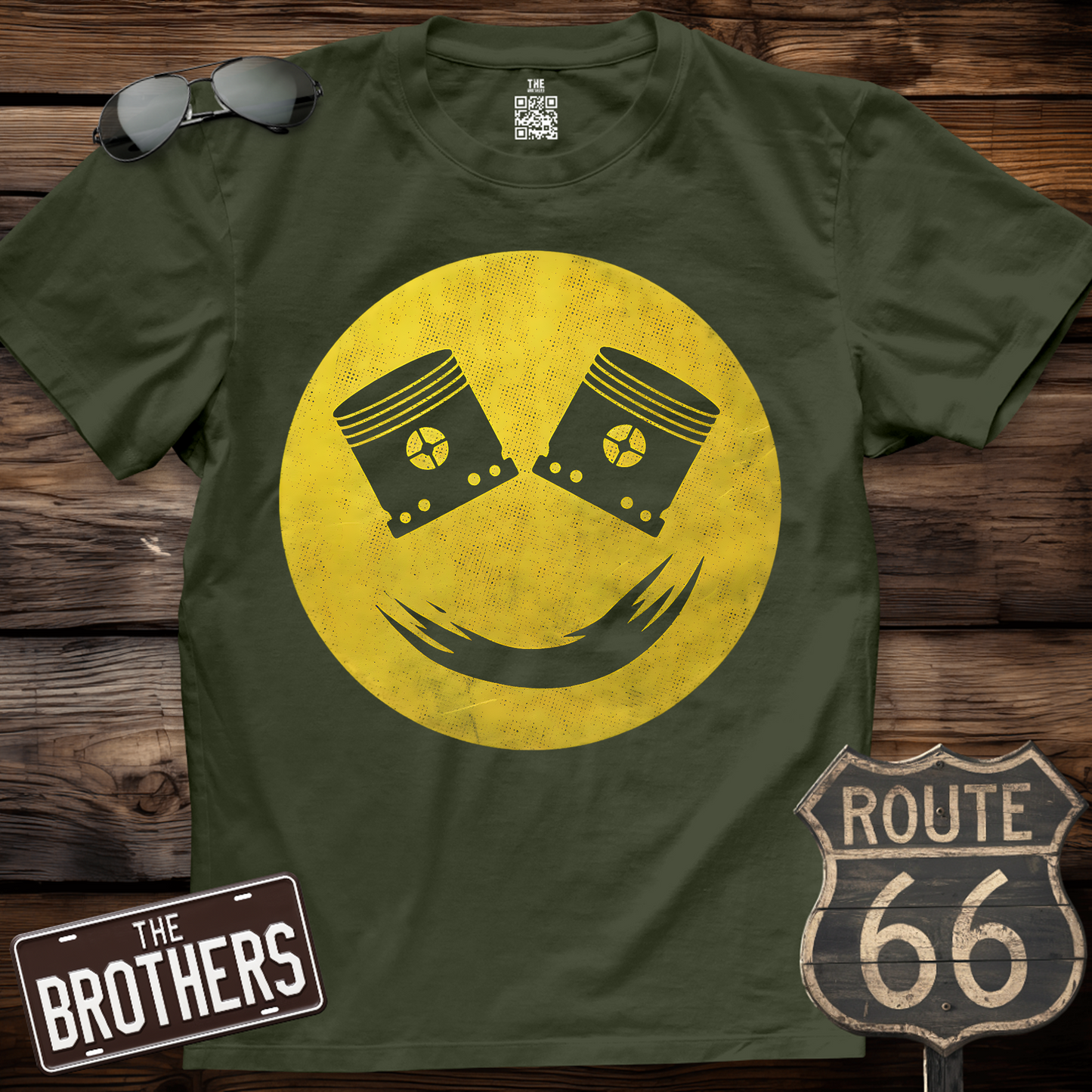 Horsepower Smile Car Guy T-Shirt