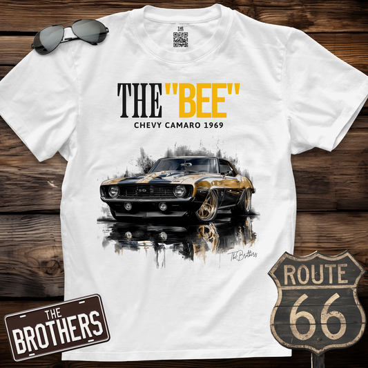 The Bee 69s Chevy Camaro Art T-Shirt
