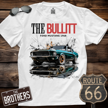 The Bullitt 68s Ford Mustang Art T-Shirt