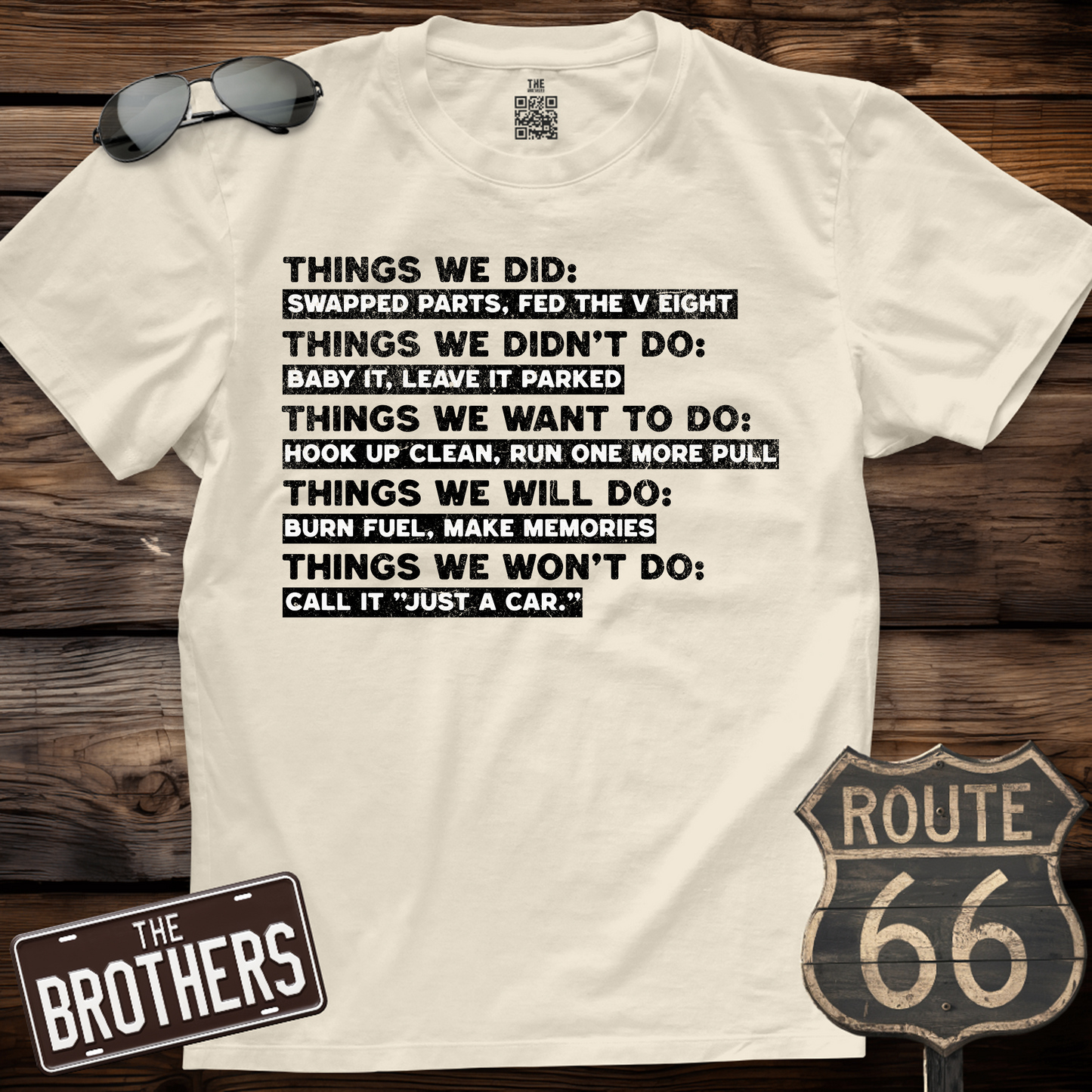 Car Guy Things We Did T-Shirt