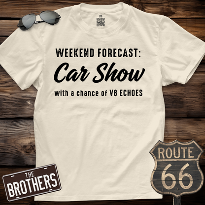 Weekend Forecast Car Show T-Shirt
